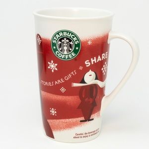 2010 Starbucks Christmas Holiday Winter Mug 16oz